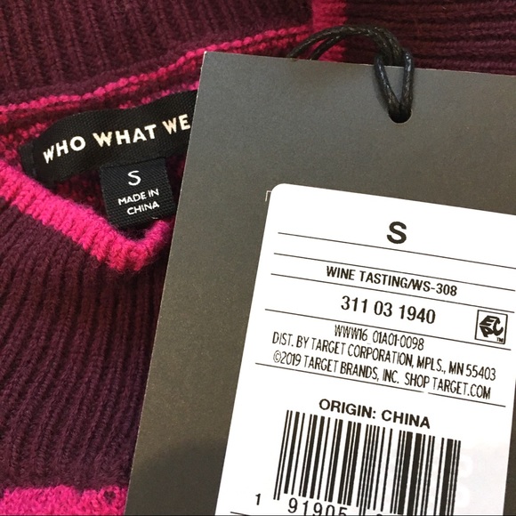 NWT Who What Wear Animal Print Pink Sweater - Picture 6 of 7